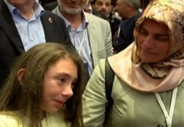 Cumhurbaşkanı Erdoğan’ı görmek için dakikalarca ağladı