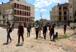 Cumhurbaşkanı Erdoğan'ın ziyareti öncesi Gaziantep'te yoğun güvenlik tedbiri alındı