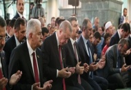 Cumhurbaşkanı Recep Tayyip Erdoğan hatim törenine katılarak Kuran okudu