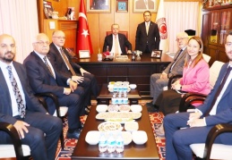 Cumhurbaşkanı Recep Tayyip Erdoğan, TBMM'de Gaziantep milletvekilleriyle bir araya geldi