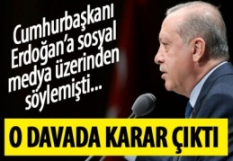 Cumhurbaşkanına hakaret etmiş