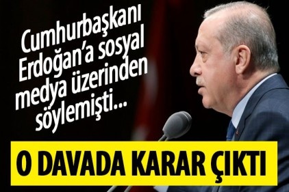 Cumhurbaşkanına hakaret etmiş