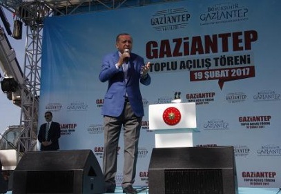 Cumhurbaşkanı’ndan Şahinbey’e övgü