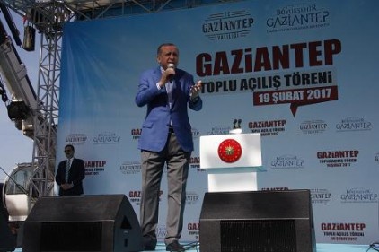 Cumhurbaşkanı&#8217;ndan Şahinbey&#8217;e övgü