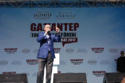 Cumhurbaşkanı&#8217;ndan Şahinbey&#8217;e övgü