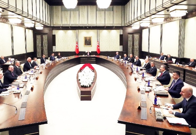 Cumhurbaşkanlığı Kabinesi bu hafta 3 gündem maddesiyle toplanacak
