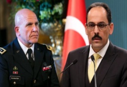 Cumhurbaşkanlığı sözcüsü İbrahim Kalın, McMaster ile görüştü