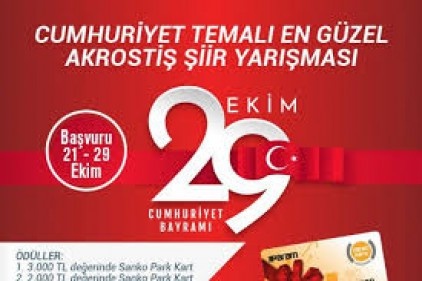 “Cumhuriyet Bayramı Şiir Yarışması” düzenlenecek