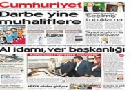 Cumhuriyet Gazetesi’nin 13 yönetici ve yazarı gözaltına alındı