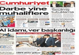 Cumhuriyet Gazetesi’nin 13 yönetici ve yazarı gözaltına alındı