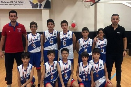 Cumhuriyet Kupası&#8217;nda, SANKO Okulları il üçüncüsü oldu