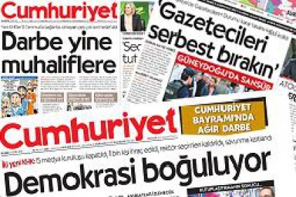 Cumhuriyet manşetlerinde son 4 gün 