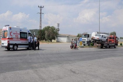 D-400 karayolundaki trafik kazasında 7 kişi yaralandı