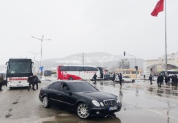 D-400 karayolu ulaşıma kapatıldı