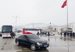 D-400 karayolu ulaşıma kapatıldı