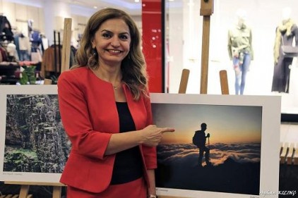 Dağcıların başkanı Emine Özdemir 