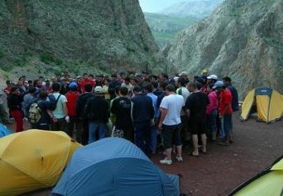 Dağcılık Eğitim Kursu Erzincan Kemaliye’de düzenlenek