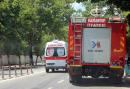 Dairedeki patlamanın ardından yangın çıktı: 13 kişi zehirlendi
