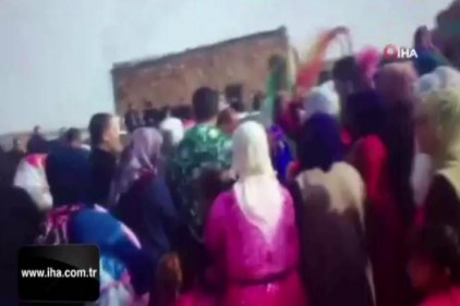 Damadın vurulma anı kamerada