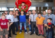 Davul-zurna ile karşılandı