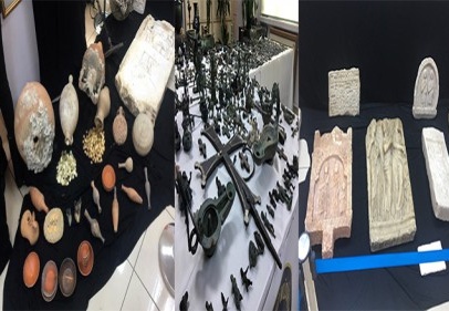 Davut’un kasesi ile Antik Yunan savaş sanatının eşsiz örnekleri ele geçirildi