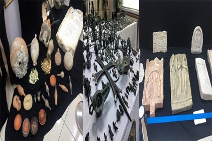 Davut&#8217;un kasesi ile Antik Yunan savaş sanatının eşsiz örnekleri ele geçirildi