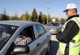 2012'de 157 bin ehliyete el konuldu