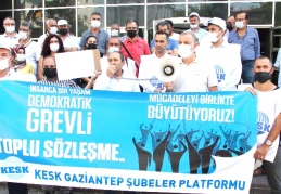 Demokratik grevli toplu sözleşme yasasına ihtiyacı var