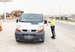 Denetimler sonrası 5 bin 289 sürücü ve araç plakasına cezai işlem uygulandı