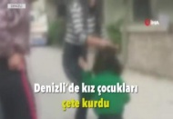 Denizli'de kız çocukları çete kurdu, kan donduran görüntüler ortaya çıktı