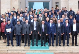 Deprem bölgesinde görev alan yargı çalışanları ödüllendirildi