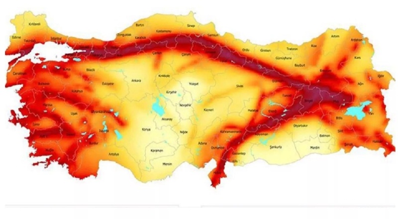 Deprem riski olmayan iller açıklandı
