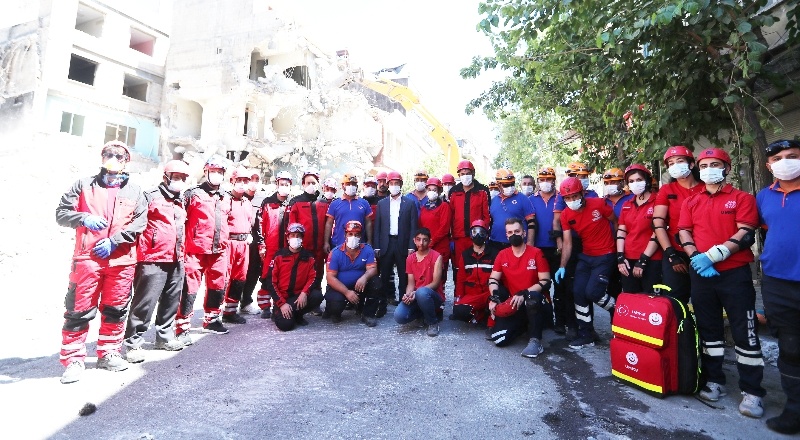 Deprem tatbikatı yapıldı