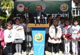 Depremde hayatını kaybeden her vatandaşın anısına bir fidan dikilecek