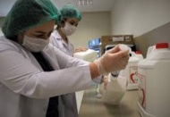 Depremin yükünü alan Şehir Hastanesi’nde maske ve dezenfektan üretimi başladı