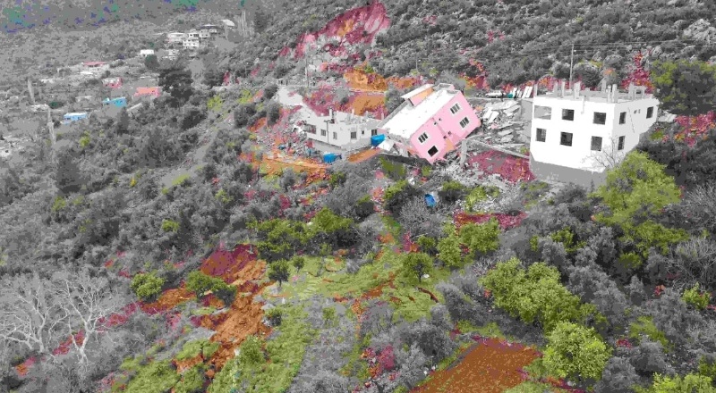 Depremlerin tetiklediği 2 bin 826 heyelan oldu