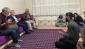 Depremzedeler ziyaret ediliyor