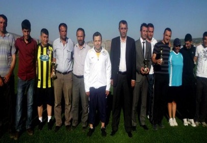 Dereceye girenler ödüllerini aldılar 