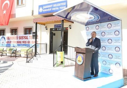 Deredüzü Sosyal Tesisi açıldı