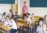 Ders zili minik öğrenciler için çaldı