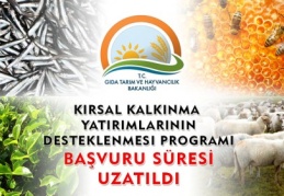 Destekleme başvuru süreleri uzatıldı