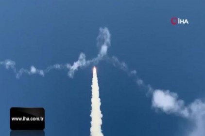 Dev tatbikatta bu kez balistik füze kullanıldı