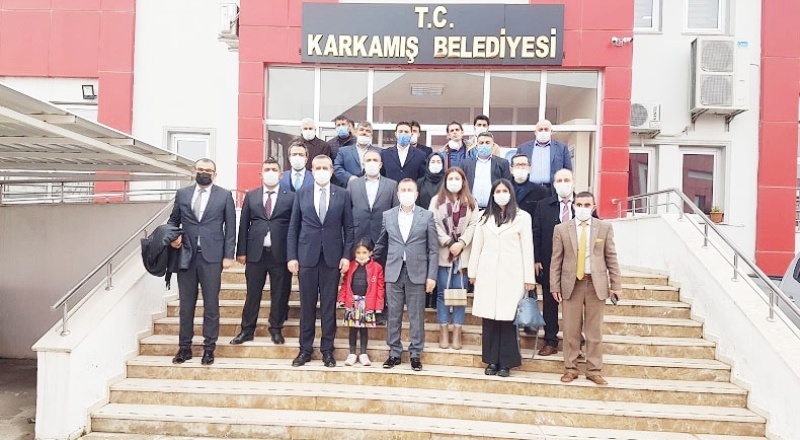 DEVA partisi yöneticileri, Karkamış’ın sorunlarını dinledi