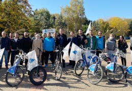 DEVA Partisi’nden akaryakıt zamlarına bisikletli tepki