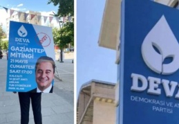 DEVA Partisi'ne mitingden sonra 'afiş engeli': İl Başkanı çözümü böyle buldu