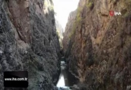 Devasa kanyonda 9 bin yıllık tarihin izleri