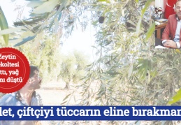 Devlet, çiftçiyi tüccarın eline bırakmamalı