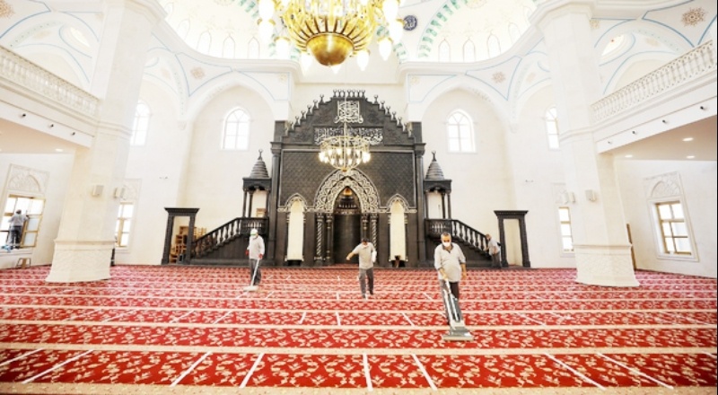 Dezenfekte işlemleri aralıksız sürdürülüyor