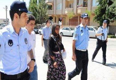Dilencinin üzerinden tiner çıktı