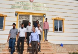 Direkçi Abidin Sosyal Tesisini yerinde inceleyerek yetkililerden bilgi aldı